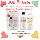 Offer extra 20% ( 0.568 ml )Arts Resin Kit 16 onz / offer 20% more than the original quantity / 0.568 ml/ 0.624 kg Offer extra 20% ( 0.568 ml )Arts Resin Kit 16 onz / offer 20% more than the original quantity / 0.568 ml/ 0.624 kg